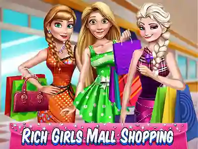 Mchezo Rich Girls Mall Shopping online