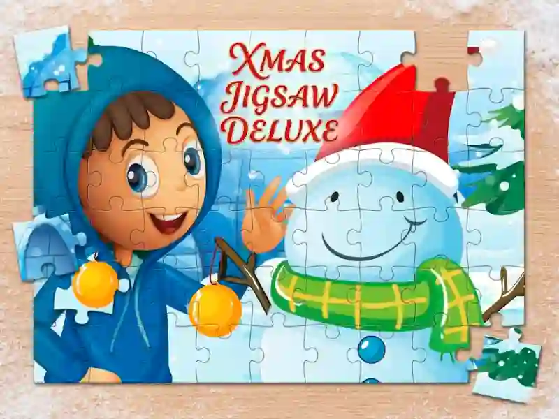 Mchezo Xmas jigsaw deluxe online