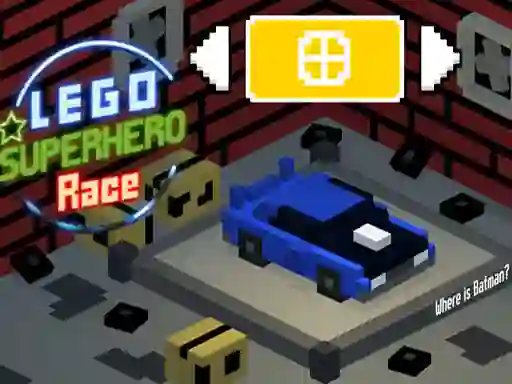 Mchezo Lego Superhero Race online