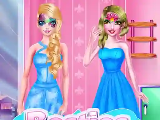 Mchezo Bestie Face Art online