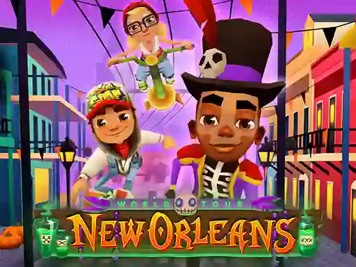 Mchezo Subway Surfers: Orleans Halloween online