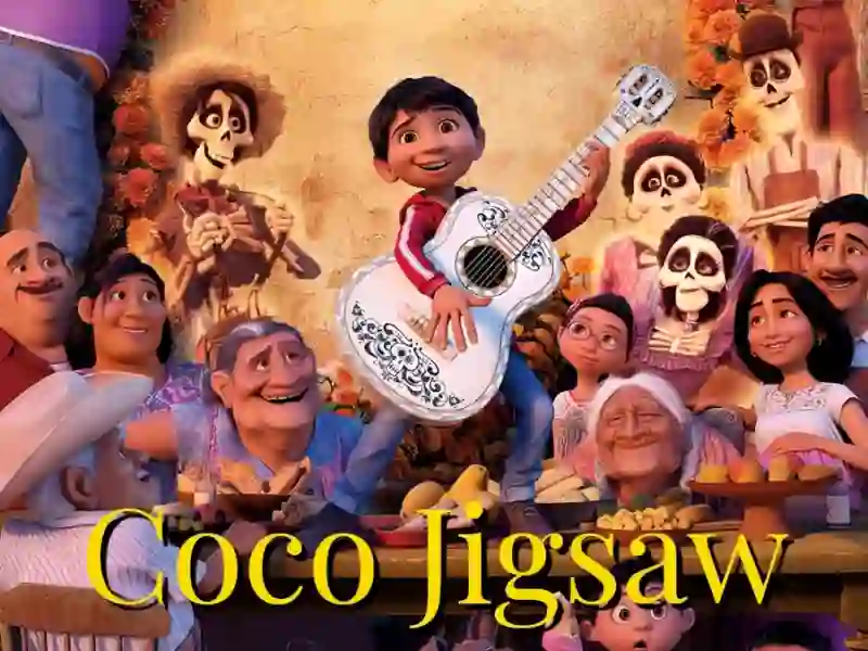 Mchezo Coco Jigsaw online