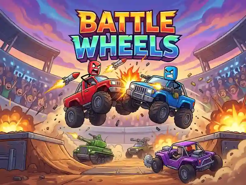 Mchezo Battle Wheels online