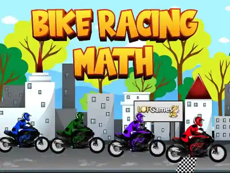 Mchezo Bike Racing Math online