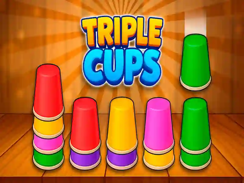 Mchezo Triple Cups online