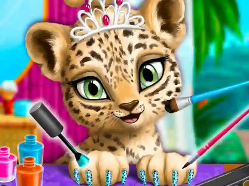 Mchezo Jungle Animal Hair Salon online