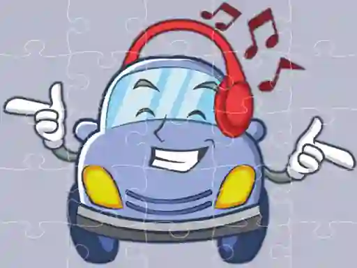 Mchezo Smiling Cars Jigsaw online
