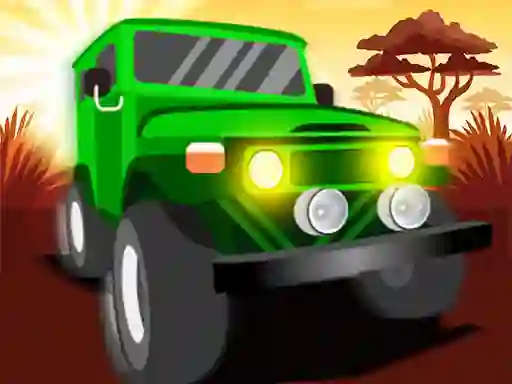 Mchezo Africa Jeep Race online