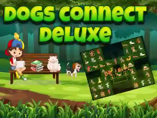 Mchezo Dogs Connect Deluxe online