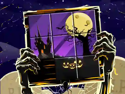 Mchezo Puzzle Slide Terror online