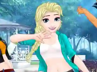 Mchezo Princess Mannequin Challenge online