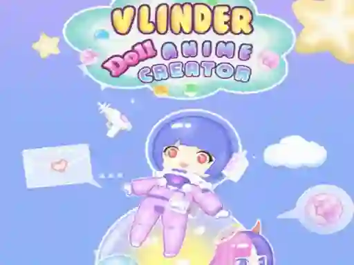 Mchezo Vlinder Anime Doll Maker online