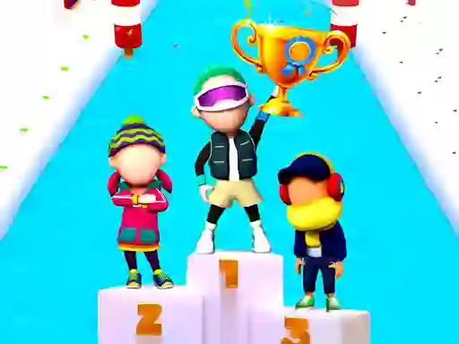 Mchezo Fun Race On Ice online