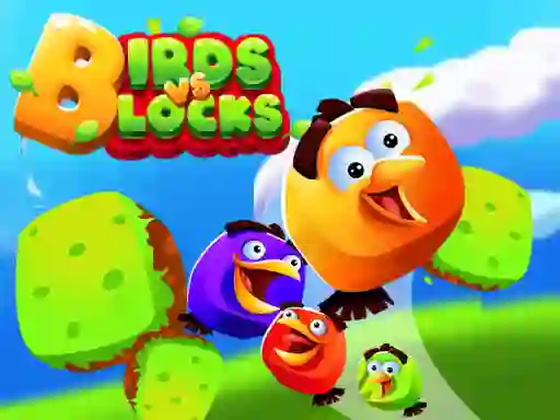 Mchezo Birds vs Blocks online