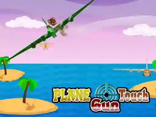 Mchezo Plane Touch Gun online