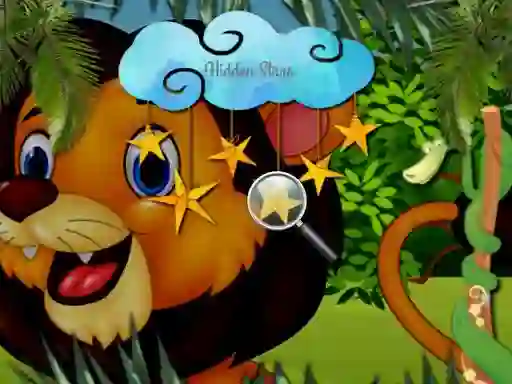 Mchezo Jungle Hidden Stars online