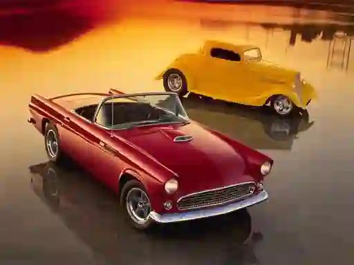 Mchezo Antique Cars Puzzle 2 online
