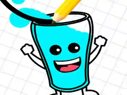 Mchezo Happy Glass Fill it online