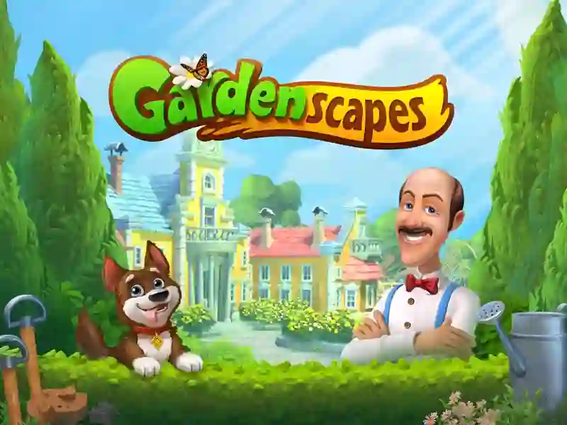 Mchezo Gardenscape online