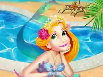 Mchezo Rapunzel Sweet Vacation! online