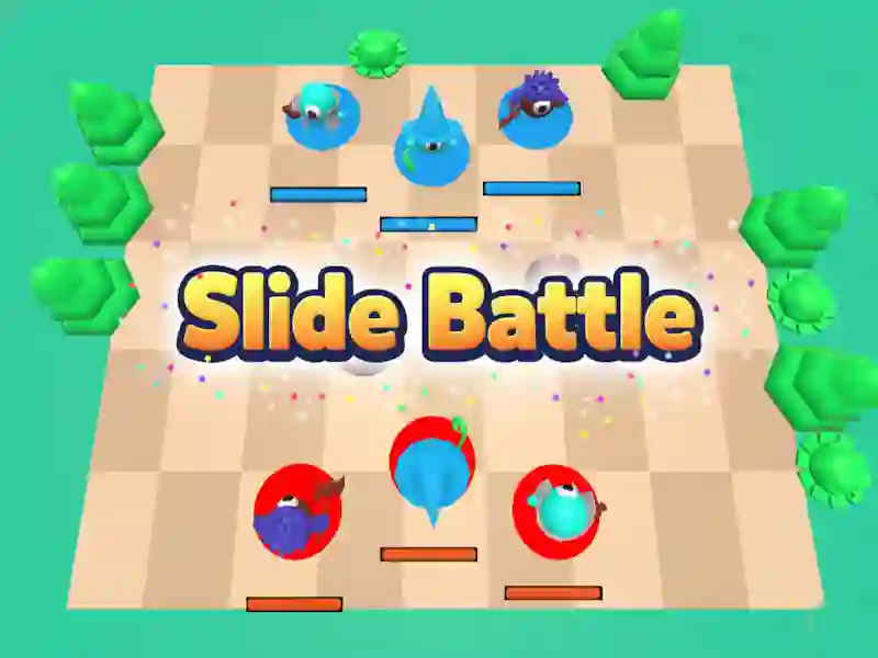 Mchezo Slide Battle online