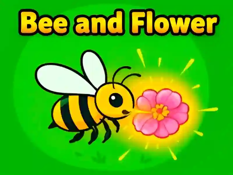 Mchezo Bee and Flower online