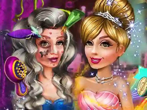 Mchezo Witch To Princess Makeover online