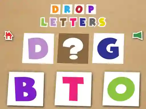 Mchezo Drop Letters online