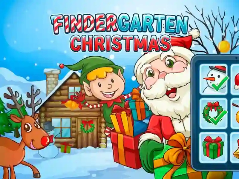 Mchezo Findergarten Christmas online