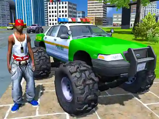 Mchezo Monster Truck Stunts Driving Simulator online