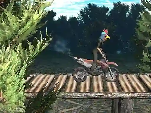 Mchezo Bike Trial Xtreme Forest online