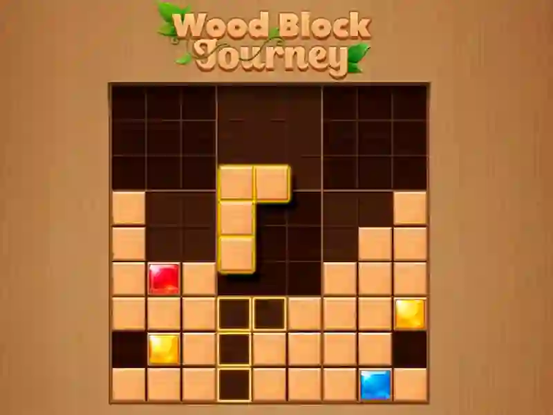 Mchezo Wood Block Journey online