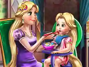 Mchezo Goldie Princess Toddler Feed online