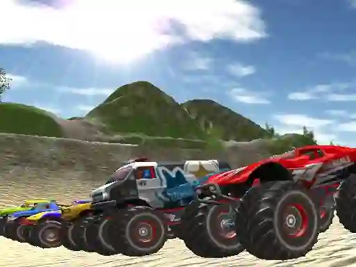 Mchezo Offroad Monster Trucks online
