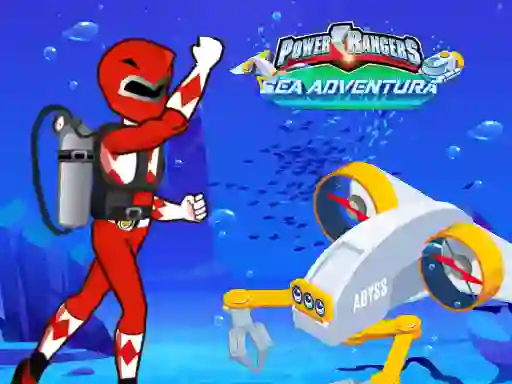 Mchezo Power rangers Sea adventura online