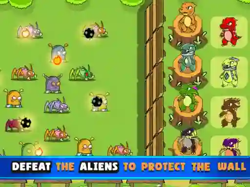 Mchezo Tower Defense Dragon Merge online