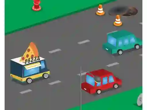 Mchezo Food Rush Traffic online