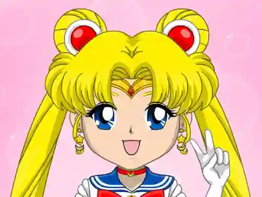 Mchezo Sailor Scouts Avatar Maker online