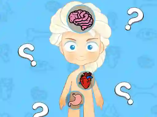 Mchezo Frozen Learning The Body Online online