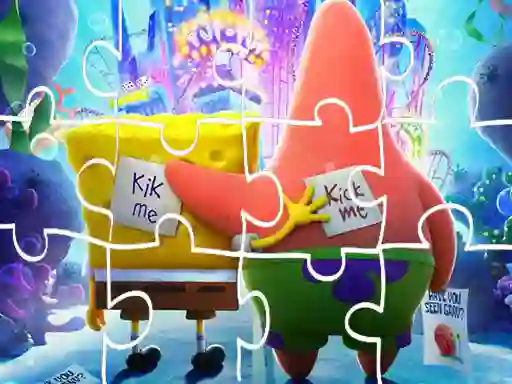 Mchezo Spongebob Sponge On The Run Jigsaw online