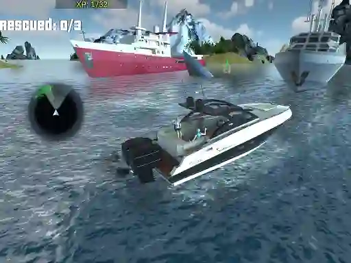 Mchezo American Boat Rescue Simulator online
