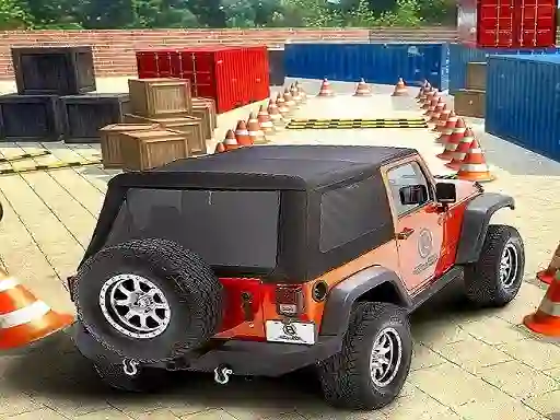 Mchezo Ultimate Monster Jeep Parking Game online