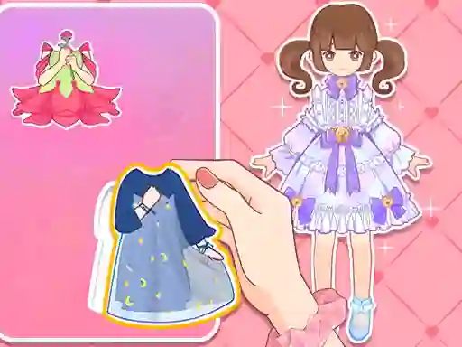 Mchezo Paper Doll For Girls Dress Up online
