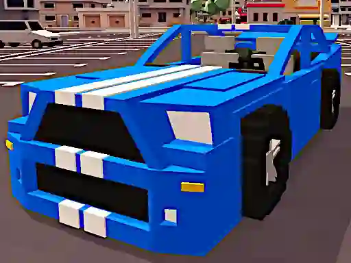 Mchezo Cubic Cars Highway online