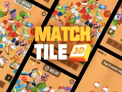 Mchezo Match Tile 3d online