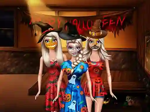 Mchezo Doll Creator Halloween Theme online