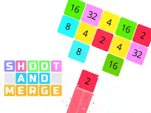 Mchezo Shoot And Merge The Numbers online