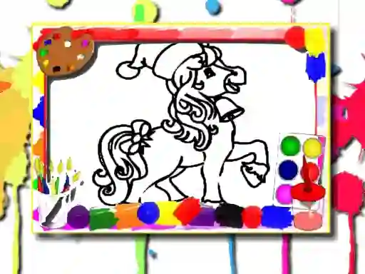 Mchezo Horse Coloring Book online