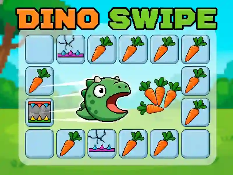 Mchezo Dino Swipe online