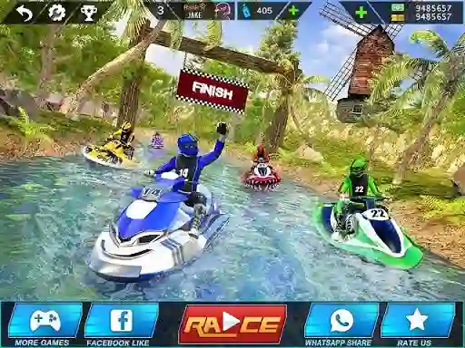 Mchezo Extreme Power Boat Water Racing online